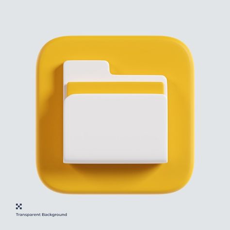 Folder 3d icon illustration | Premium Psd #Freepik #psd #file #archive #document-management #web-3d Files Icon Aesthetic, File Manager Icon, Folder Illustration, 3d App Icons, Blender Inspiration, Files Icon, Canva Stickers, Document Icon, File Icon