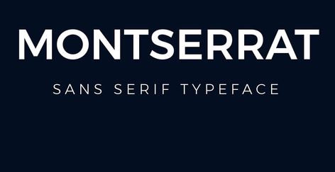 Fonts similar to Montserrat you can use in your designs Montserrat Font, Best Banner Design, Free Commercial Fonts, Best Fonts, Sans Serif Typeface, Popular Fonts, Great Fonts, Indesign Templates, Logo Fonts