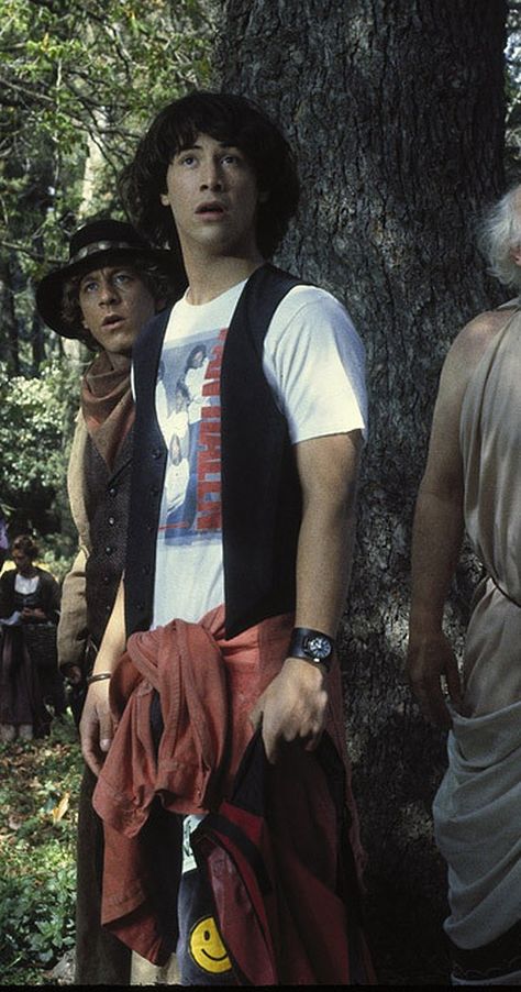 Keanu Reeves 80s, Bill And Ted Cosplay, Bill And Ted Poster, Bill And Ted's Excellent Adventure, Bill And Teds Excellent Adventure Poster, Keanu Reeves Bill And Ted Bogus Journey, Bill And Ted Behind The Scenes, Keanu Reeves Young, Alex Winter