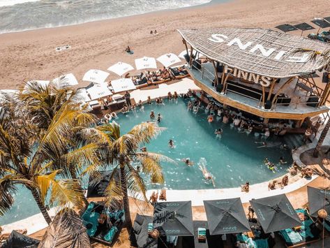 Finns Beach Club, Canggu Beach, Kolam Air, Bali Trip, Beach Clubs, Bali Beaches, Koh Chang, Siargao, Beach Cafe