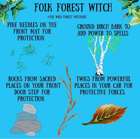 Green Witch Quotes Life, Appalachia Folk Magic, Trees In Witchcraft, Druid Practice, Forest Offerings, Plant Correspondences, Folk Witch, Forest Witchcraft, Forest Witch Aesthetic