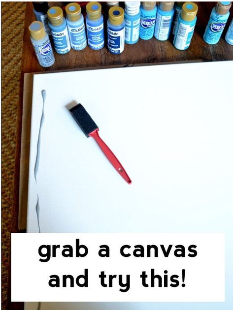 canvas and paints How To Make Your Own Canvas Wall Art, Diy Large Acrylic Painting, How To Canvas Painting Step By Step, Stranger Things Painting Ideas On Canvas Easy, Painting Ideas For Office Canvases, Diy Canvas Art For Bedroom, Large Diy Painting Ideas, Dot Art Painting On Canvas, Large Canvas Wall Art Ideas