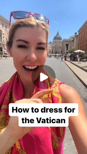 Brianne Bartolini on Instagram: "The world is your runway! These ladies know how to look chic and abide by the Vatican dress code 😍  Thank you for letting me capture your cute outfits!  When you’re visiting any church, you’ll want to make sure your shoulders and knees are covered.  I recommed wearing a long skirt/dress/pants and bringing a scarf to cover your shoulders like a lot of these ladies did!  And yes - before anybody asks - the rules apply to everyone, so men need to have knees covered too!  Which look is your fav?" Vatican Dress Code, Outfits For The Vatican, The Vatican Outfit, What To Wear To The Vatican Outfit, What To Wear To The Vatican, Church Outfit Pants, Vatican Outfit, Vatican City Outfit, What To Wear To Church