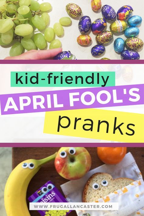 If you want to trick your child in a fun and loving way this April Fools Day, you won’t want to miss this list of kid-friendly April Fool's Pranks | family tricks idea | funny | life | googly eyes | toddlers | preschoolers l #healthykids Diy April Fools Day Pranks, April Fools Desserts, April Fools Tricks, April Fools Food, April Fools Day Pranks, Funny April Fools Pranks, April Fool's Pranks, April Fools Day Jokes, Best April Fools