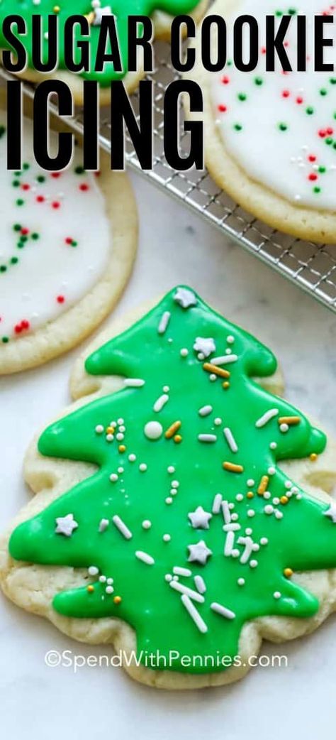 Xmas Fudge, Best Sugar Cookie Icing, Best Icing Recipe, Best Icing, Decorating Icing Recipe, Migas Recipe, Decorating Sugar Cookies, Sugar Cookie Icing Recipe, Best Sugar Cookie