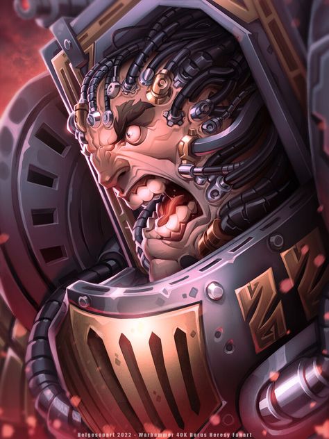 Perturabo Art, Perturabo 40k, Perturabo Warhammer 40k, 40k Perturabo, Primarch Art, Warhammer 40k Horus Heresy, Johannes Helgeson, Iron Warriors, 40k Artwork