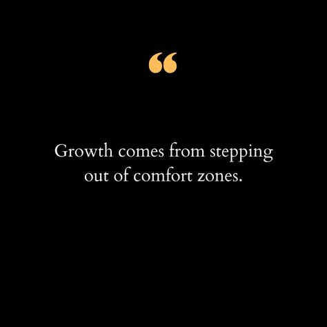 🌱 Embracing growth means embracing discomfort. It's about venturing beyond the familiar boundaries that we've carefully crafted around ourselves. Each step taken outside our comfort zone is a bold stride towards personal evolution and self-discovery. Whether it's trying something new, taking on a challenge, or facing a fear, these experiences shape us in ways staying within our comfort zones never could. Stepping out of our comfort zones isn't just a choice; it's a courageous decision to exp... Out Of Comfort Zone, Trying Something New, Stepping Out, Try Something New, Self Discovery, Comfort Zone, Boundaries, Something New, Evolution