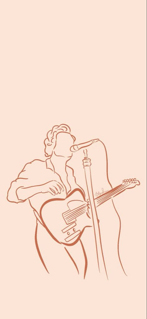 Harry Styles Line Artwork, Harry Styles Drawing Wallpaper, One Direction Art Wallpaper, Harry Styles Fan Art Wallpaper, Harry Styles Art Aesthetic, Easy Harry Styles Drawing, Harry Styles Iphone Wallpaper Aesthetic, One Direction Aesthetic Drawings, Harry Styles Drawings Easy