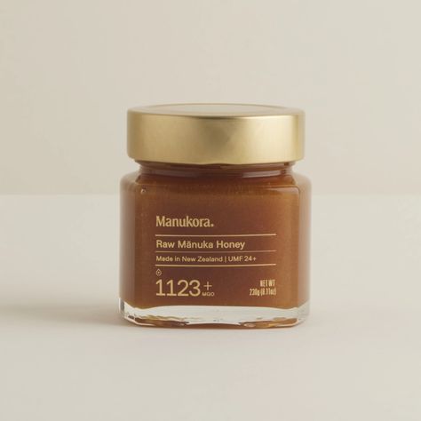 Shop Mānuka Honey | Manukora New Zealand Manuka Honey Benefits, Normal Skin Care, Normal Skin Care Routine, Honey Products, Cold Or Allergies, Natural Face Wash, Food Branding, Local Honey, Clear Glass Jars