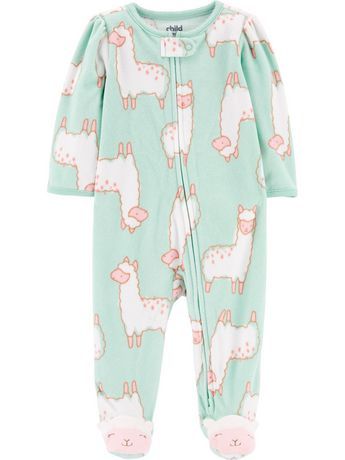 Baby Girl Sleepers, Girl Pajamas, Play Outfit, Baby Sleepers, Baby 2, Baby Pajamas, Walmart Canada, Baby Things