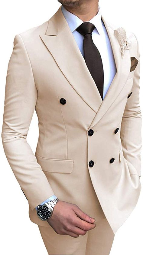 Wedding Blazer, Peak Lapel, Tuxedos, Double Breasted Suit, Mens Suits, Double Breasted, Prom, Slim Fit, Blazer