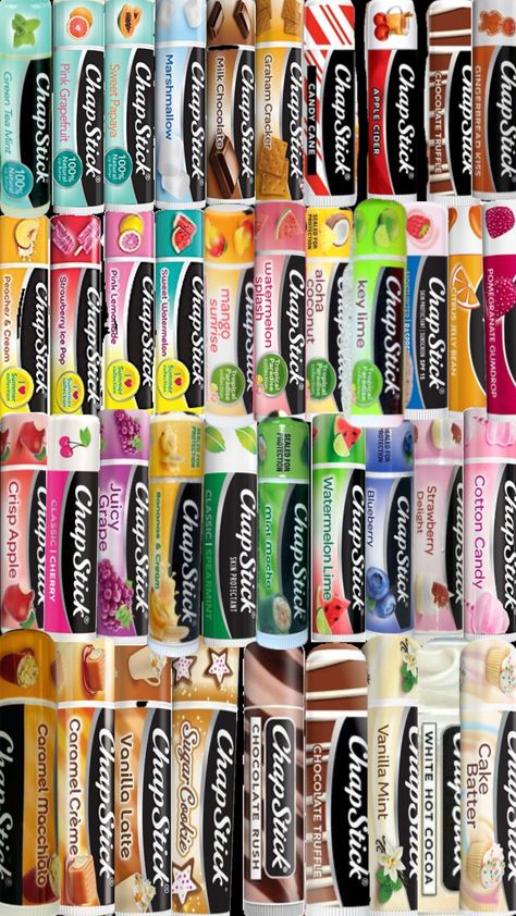 #chapstick #draft #fyp Chapstick Aesthetic, Chapstick Collection, Mint Mocha, Lip Balm Collection, Candy Truffles, Watermelon Mint, Gum Drops, Spf Sunscreen, Chocolate Truffles