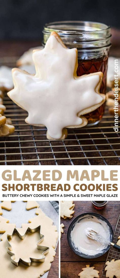 Maple Cookie Icing, Taste Of Home Glazed Maple Shortbread, Maple Glazed Shortbread Cookies, Maple Icing For Cookies, Shortbread Cookie Toppings, American Christmas Cookies, Maple Glaze Cookies, Maple Christmas Cookies, Maple Shortbread Cookies Recipe