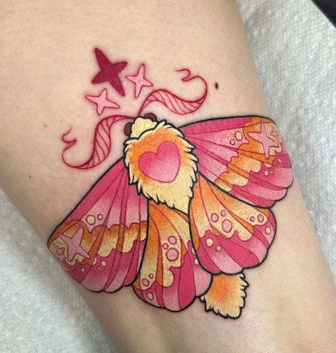 Bullet Journal • Instagram #Tattoo #Unveiling #Trends #Art #Through #the #HomeTrends #Ideas #Yourself #World #Expressing #of #Body #Ideas Pastel Tattoo, Maple Moth, Moth Tattoo Design, Rosy Maple Moth, Expressing Yourself, Funky Tattoos, Insect Tattoo, Bug Tattoo, Kawaii Tattoo