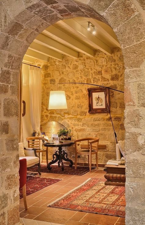 Stone Houses Rustic, Toscana House Style, Medieval Interior Design, Shoe Cabinet Ideas, Toscana House, Medieval Interior, Shoe Rack Ideas, Simplified Home, Stone Cabin