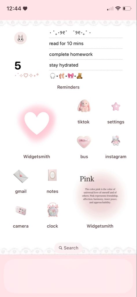 pink || coquette || dollette || wonyoung || wonyoungism || pink pilates princess || ios || aesthetic || pink aesthetic || sanrio || korilakkuma || my melody || girly || girly girl|| Aesthetic Sanrio, Pink Ios, Kitty House, Phone Layout Ideas, Ios Aesthetic, Apple Wallpapers, Hello Kitty House, Doll Things, Ios 15