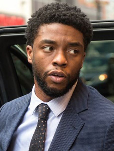 Mini Afro, Black Man Haircut Fade, Afro Hairstyles Men, Black Panther Chadwick Boseman, Afro Men, Black Men Haircuts, Chadwick Boseman, Best Short Haircuts, Black Men Hairstyles