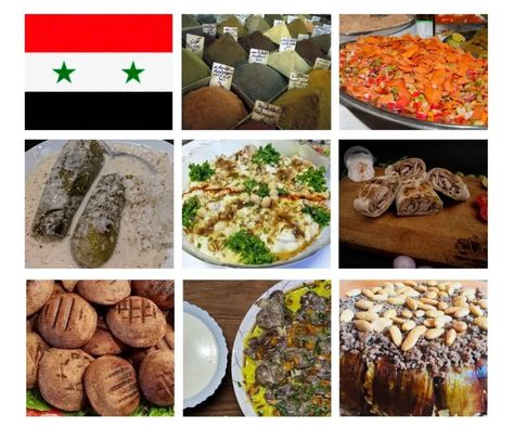 Top 20 Most Popular Syrian Foods - Top Foods in Syria Syrian Food Recipes, Syrian Food, Popular Appetizers, Vegan Lunches, Arab World, World Recipes, Arabic Food, Main Meals, Vegetarian Dishes