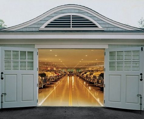 20,000 sq ft car barn, Penobscot Bay, Maine Awesome Garages, Win Lottery, Lottery Jackpot, Casa Garage, Cool Garages, Car Barn, Ultimate Garage, Luxury Garage, Barn Garage