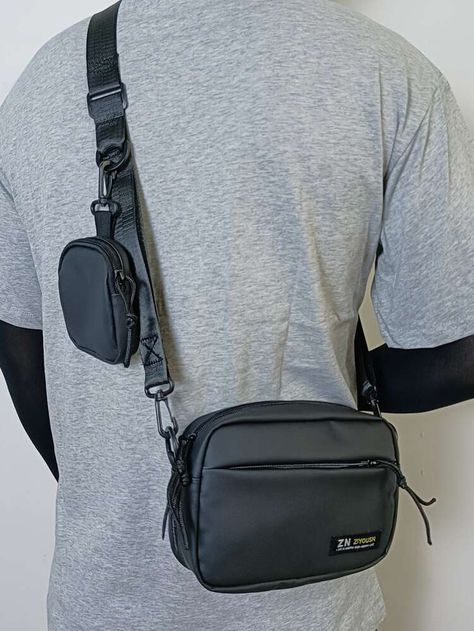 Waist Bag Fashion, Sling Bag For Men, Travel Bag Set, Travel Bag Essentials, Mens Luggage, Fall Bags, School Holiday, Bag For Travel, Side Bag