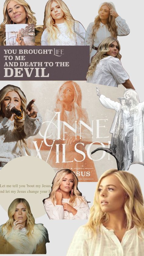 Anne Wilson #christian #music #myjesus #annewilson Annie Wilson, Anne Wilson, Ann Wilson, Christian Artists, Christian Music, Connect With People, Your Aesthetic, Creative Energy, Country Music