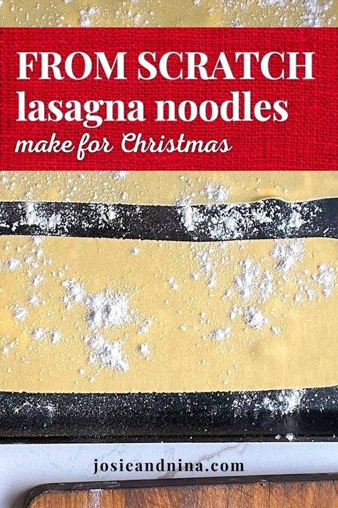 Elevate your lasagna with homemade noodles made from scratch. These tender, fresh layers add a special touch, making your dish even more flavorful and satisfying. From Scratch Lasagna, Tacos Oven Baked, Christmas Eve Menu Ideas, Tortellini Lasagna, Homemade Lasagna Noodles, Cocktail Party Recipes, Noodles From Scratch, Kitchenaid Pasta, Pizza Sauces