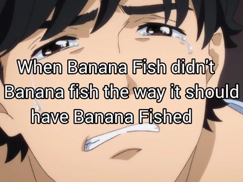 Ash Pfp Banana Fish, Banana Fish Funny, Banana Fish Characters, Banana Fish Aesthetic, Banana Fish Pfp, Ash Banana Fish, Banana Fish Wallpaper, Gay Fish, Banana Art