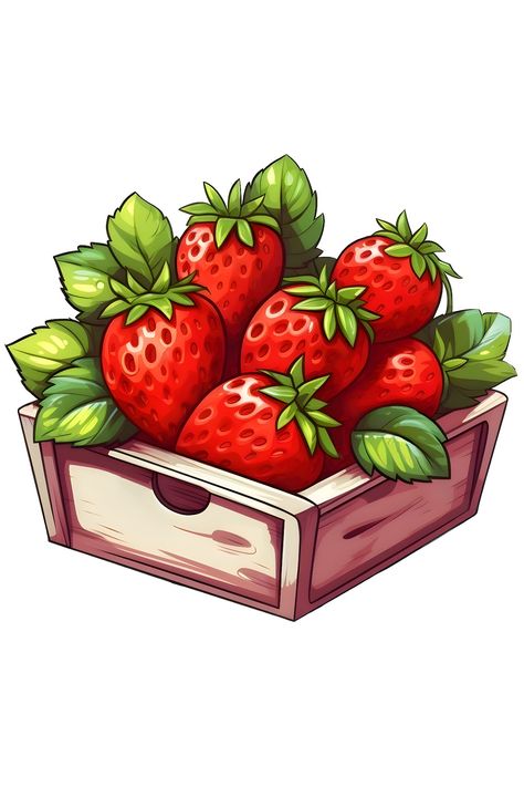 Strawberry Pictures, Strawberry Bush, Makanan Cepat Saji, Yehuda Devir, Strawberry Wreath, Strawberry Clipart, Strawberry Drawing, Strawberry Flowers, Fruit Clipart