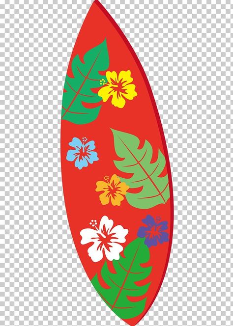 Hawaii Stickers Printable, Cartoon Surfboard, Hawaii Clipart, Surfboard Drawing, Hawaii Decor, Outdoor Tiki Bar, ليلو وستيتش, Barbie Party Decorations, Carnival Birthday Party Theme