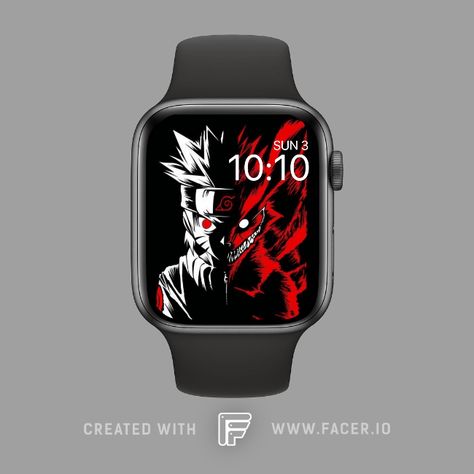 Naruto Apple Watch Face, Naruto Watch Face, Naruto Watch, Naruto Kurama, Wear Watch, Premium Watches, Apple Watch Faces, Huawei Watch, Watch Faces