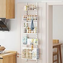 Narrow Pantry, Tiny Pantry, Pantry Door Organizer, Door Spice Rack, Kitchen Tools Organization, Spice Organizer, Seasoning Rack, Storage Room Organization, Pantry Organizers