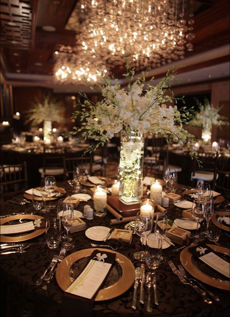 Brown And Gold Party Decor, Brown Gold Wedding Theme, Gold And Brown Wedding Theme, Brown Wedding Table Decor, Brown Wedding Aesthetic, Ivory And Gold Wedding Reception, Brown And Champagne Wedding, Brown And Gold Wedding Theme, Champagne And Brown Wedding