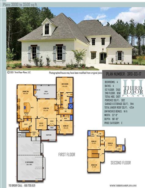 $1000.00 House Plan 9 sets Brick Siding, Garage Entry, Separating Rooms, Roof Shingles, Bath House, Open Floor, Roof Framing, Roof Plan, Bonus Room