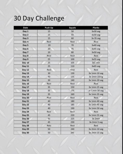 Push Ups, 30 Day Challenge, 30 Day, Push Up, Ups, Personalized Items