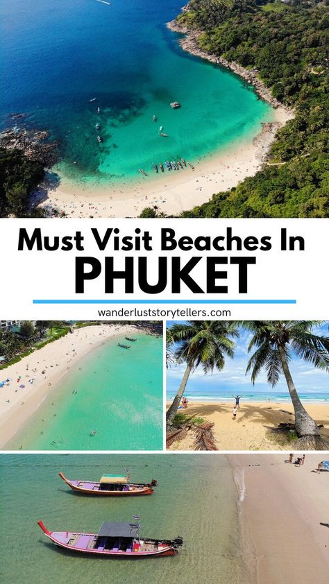 Must Visit Beaches in Phuket Pucket Thailand Beaches, Phuket Must See, Phuket Thailand Beach, Kata Beach Phuket, Best Beaches In Phuket, Affordable Beach Vacations, Tropical Vacation Destinations, Cheap Beach Vacations, Phuket Travel