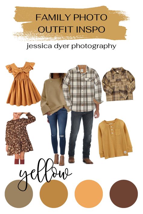 Layered Family Photo Outfits, Fall Multi Family Photos, Family Photo Outfits Mustard Yellow, Yellow Fall Family Photo Outfits, November Family Photo Outfits, Family Of 5 Fall Picture Outfits, Mustard Family Photo Outfits, Casual Fall Family Picture Outfits, November Family Pictures Outfits