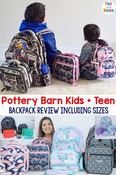 Pottery Barn Backpacks Review - Fun with Mama Lululemon Parent Backpack, Pottery Barn Backpack, Belden Bunk Bed Pottery Barn, Pottery Barn Kids Suitcase, Star Wars Bag, On-the-go Diaper Bag Backpack With Removable Pouch, Pottery Barn Kids Backpack, Backpack Reviews, Bags For Teens