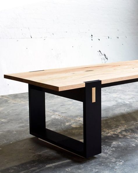 The Strathewen Table - Recycled Timber Furniture Melbourne, Yard Furniture Minimalist Wood Furniture, Recycled Timber Furniture, Timber Dining Table, Plywood Table, Yard Furniture, Recycle Timber, Timber Table, Industrial Coffee, Hardwood Furniture