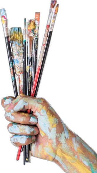 Hand holding brushes stained with paint ... | Premium Photo #Freepik #photo #drawing-brush #painting-brush #art-materials #paintbrush Female Artists Painting, Hands Holding Flowers, Light Blue Paints, Brush Background, Brush Drawing, Paint Tubes, Galaxy Painting, Palette Knife Painting, Painting Of Girl