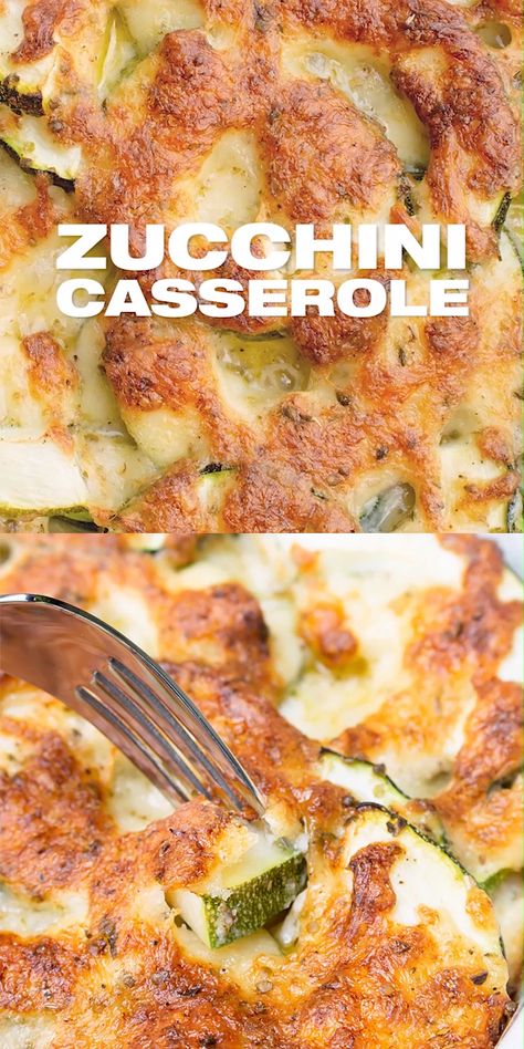 Easy Zucchini Casserole, French Vegetarian, Zucchini Au Gratin, Zucchini Casserole Recipes, Yellow Squash Recipes, Fresh Zucchini, Zucchini Casserole, Easy Zucchini, Idee Pasto