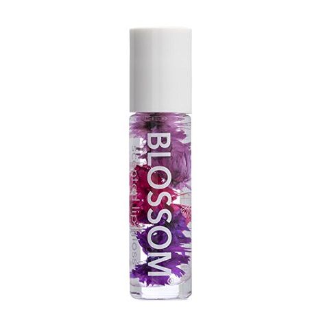 Blossom Roll On Lip Gloss - Bubble Gum Blossom Lip Gloss, Roll On Lip Gloss, Drugstore Lipgloss, Lip Pencil Colors, Drugstore Lips, Bubble Gum Flavor, Oil Free Makeup, Flavored Lip Gloss, Soften Lips