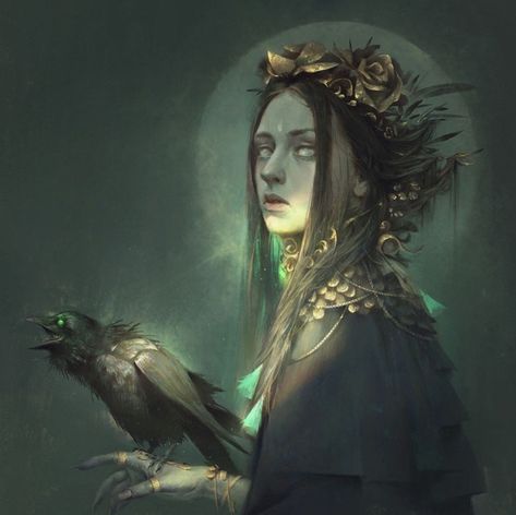 Lampad (mythological) In Greek mythology they are nymphs of the underworld Blind Girl, Fantasy Inspiration, Character Portraits, Art Plastique, Dark Fantasy Art, Animal Design, Cool Artwork, Dark Art, Dark Fantasy