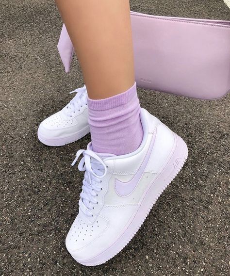 Purple Converse Aesthetic, Purple Dress Aesthetic, Lilac Shoes, Converse Aesthetic, Purple Pixie, Purple Converse, Purple Vibe, Nike Shoes Girls, Jordan Shoes Girls