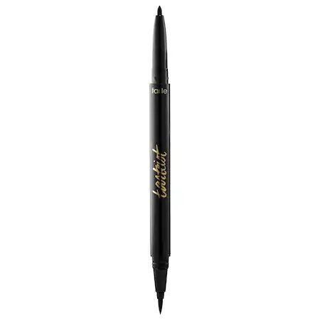 Tarte Tarteist Double Take Eyeliner – On Sale March 28 Tattoo Line Art, Eyeliner Shapes, Eyeliner For Hooded Eyes, How To Do Eyeliner, Tattoo Line, Eyeliner For Beginners, Simple Eyeliner, Waterproof Liquid Eyeliner, Brown Eyeliner