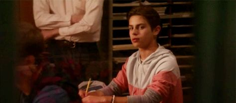 This secret little smile at Lexi in the hallway. | 15 Moments From "The Fosters" That Made You Feel Feelings Jake T Austin Gif, Max Russo, Jake T Austin, House Cast, Daughter Of Poseidon, Tonight Alive, Boondock Saints, Dexter Morgan, Wizards Of Waverly Place