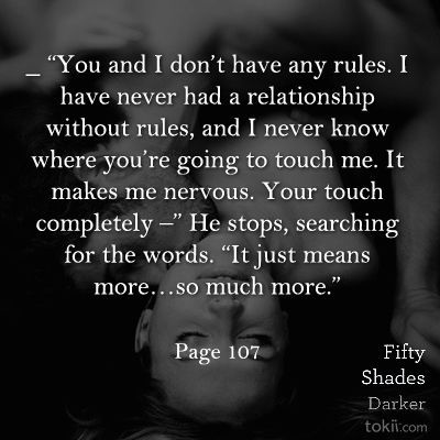 50 Shades Of Gray Quotes, Gray Quotes, Fifty Shades Quotes, Shade Quotes, 50 Shades Darker, Rules Quotes, Grey Quotes, Fifty Shades Movie, Fifty Shades Freed