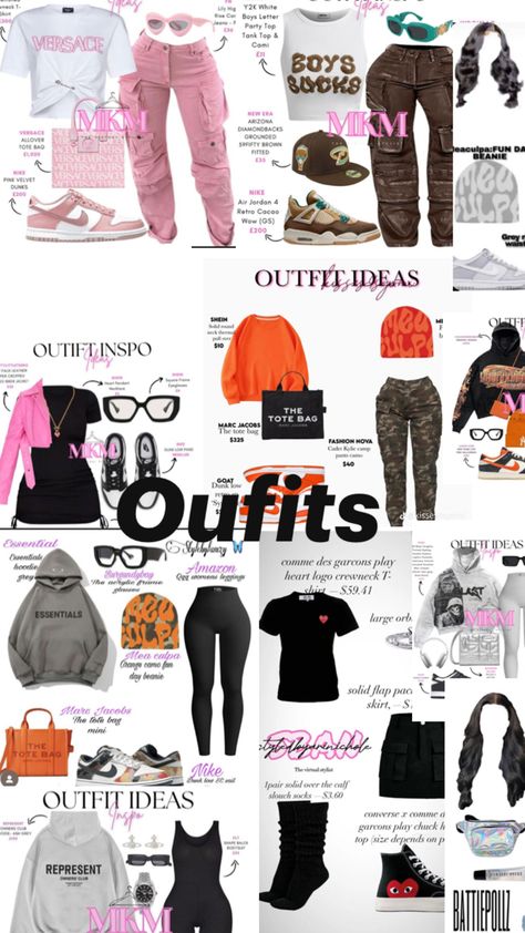 Outfits Highschool, Cute Highschool Outfits, Teen Swag Outfits, Cute Nike Outfits, Cute Outfits With Jeans, Stylish Summer Outfits, Shein Outfits, Trendy Outfits For Teens, Cute Lazy Day Outfits