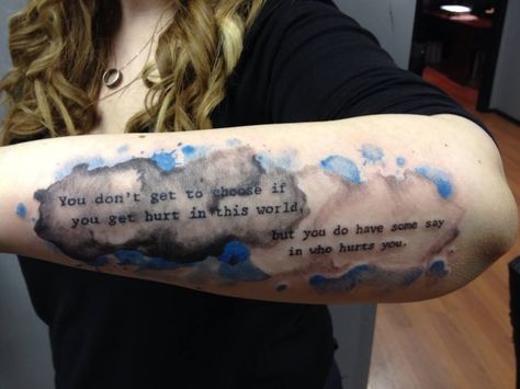 watercolour tattoo "The Fault In Our Stars" Quote writing Fault In Our Stars Tattoo Ideas, The Fault In Our Stars Tattoo, Quote Writing, Watercolour Tattoo, Stars Tattoo, Star Quotes, The Fault In Our Stars, Star Tattoos, Human Connection