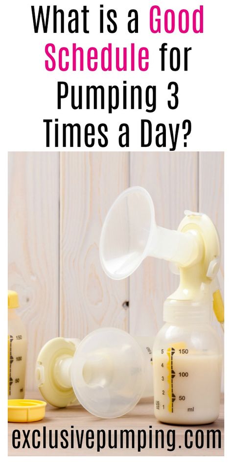 Not sure when you should pump, or for how long? What is a good pumping schedule when pumping three times per day? Click for sample pumping schedules, or pin for later! #pumping #schedule #breastpump When To Start Pumping, Exclusively Pumping Schedule, Pumping Tips, Medela Pump In Style, Pumping Schedule, Pumping Breastmilk, Pumping At Work, Exclusively Pumping, Pumping Bras