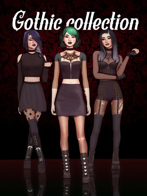 Gothic Halloween Costumes Ideas, Sims 4 Warlock Cc, Black Clothes Sims 4 Cc, Sims 4 Goth Family Cc, Goth Clothing Sims 4 Cc, Grunge Outfits Sims 4 Cc, Sims 4 Cc Spellcaster Clothes, Sims 4 Goth Maxis Match, Base Game Cc Sims 4